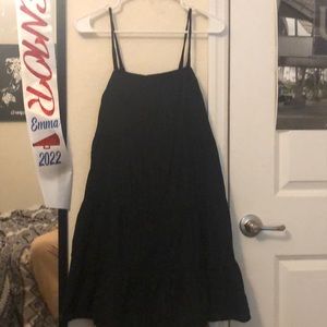 BLACK TANK TOP DRESS